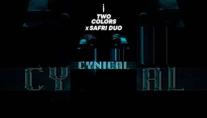 Twocolors se une al icono del éxito Safri Duo y lanzan "Cynical"