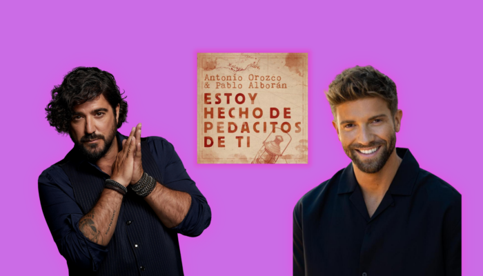 Antonio Orozco junto a Pablo Alborán nueva versión de “Estoy Hecho De Pedacitos De Ti”
