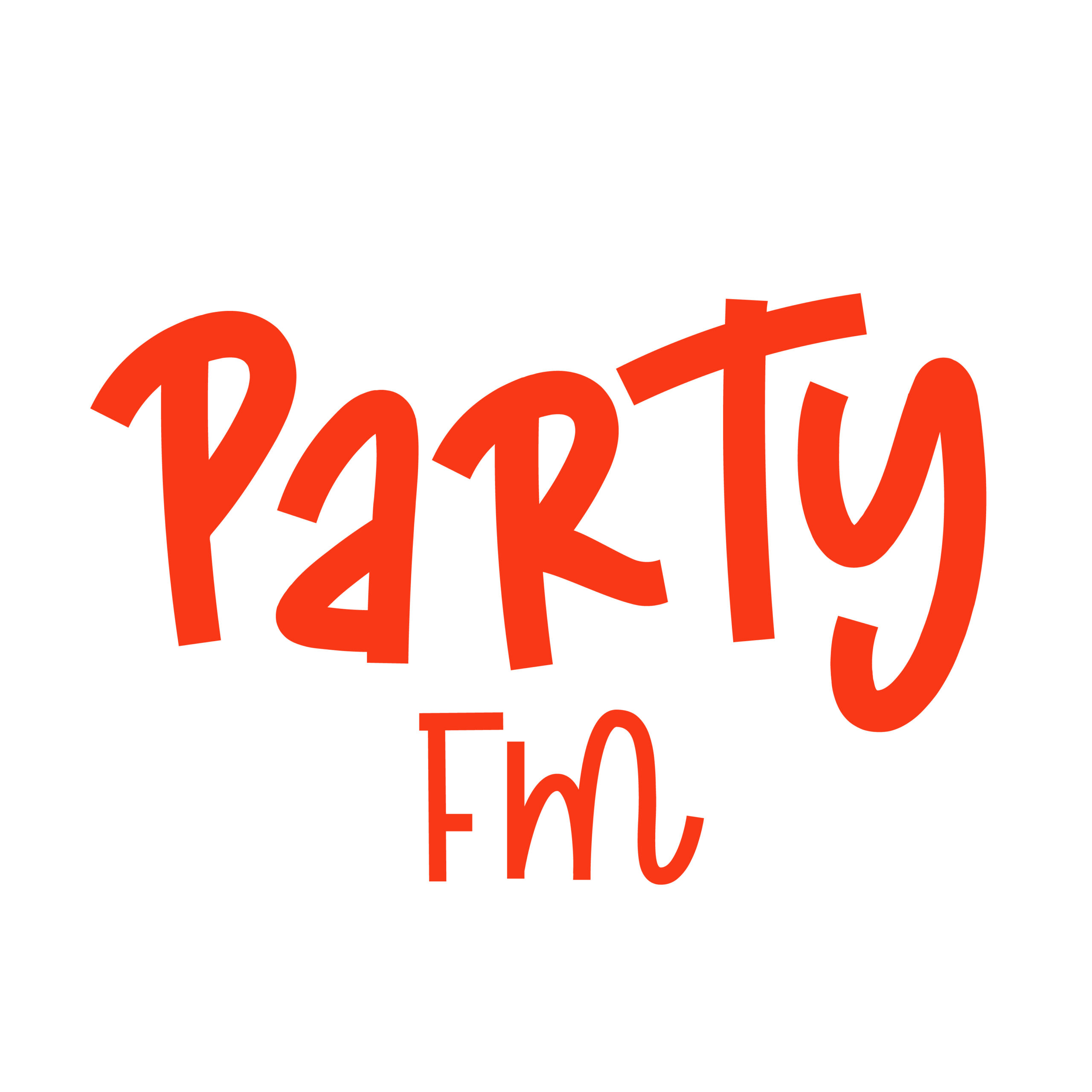 Logotipo de Party FM, La fiesta en la radio