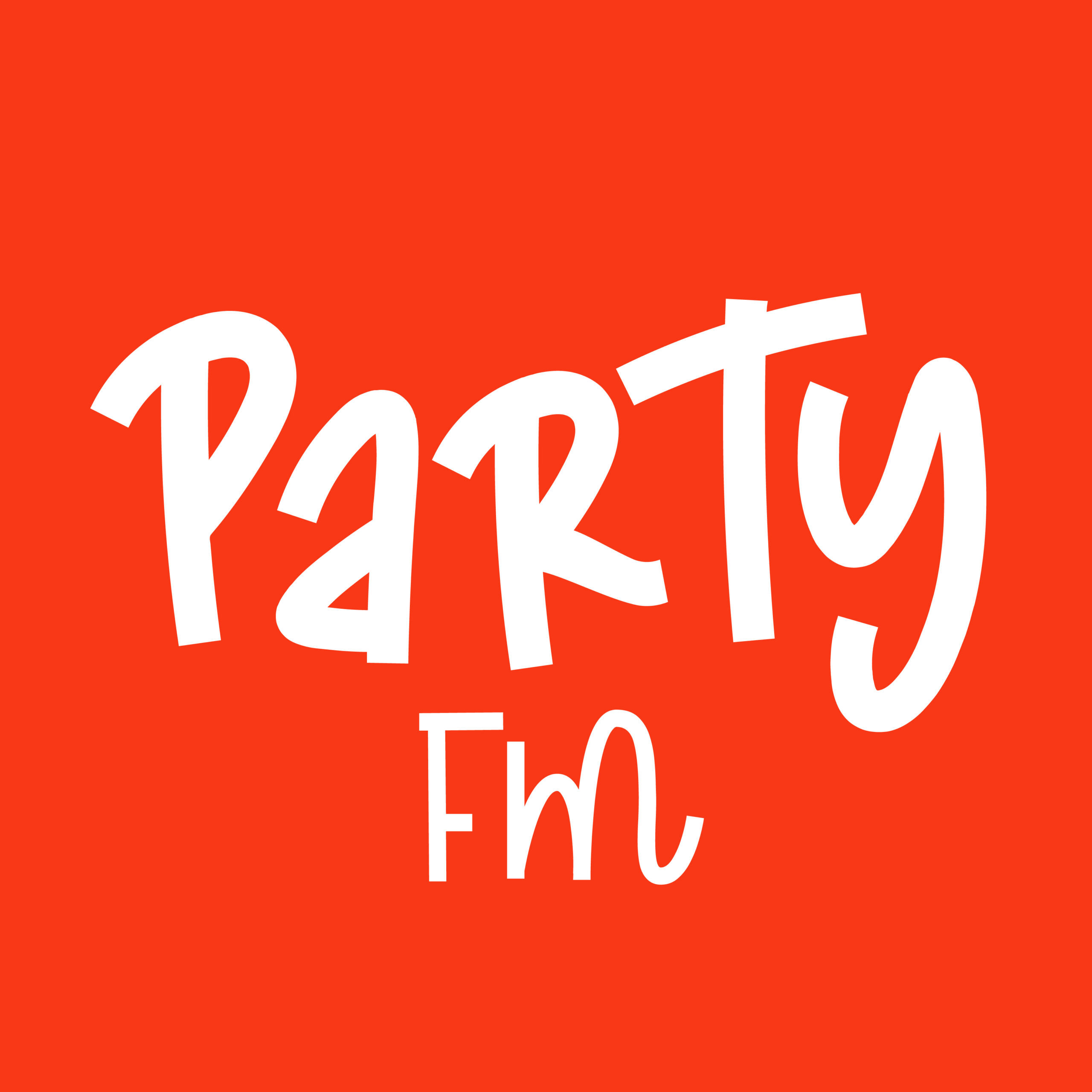Logotipo de Party FM, La fiesta en la radio